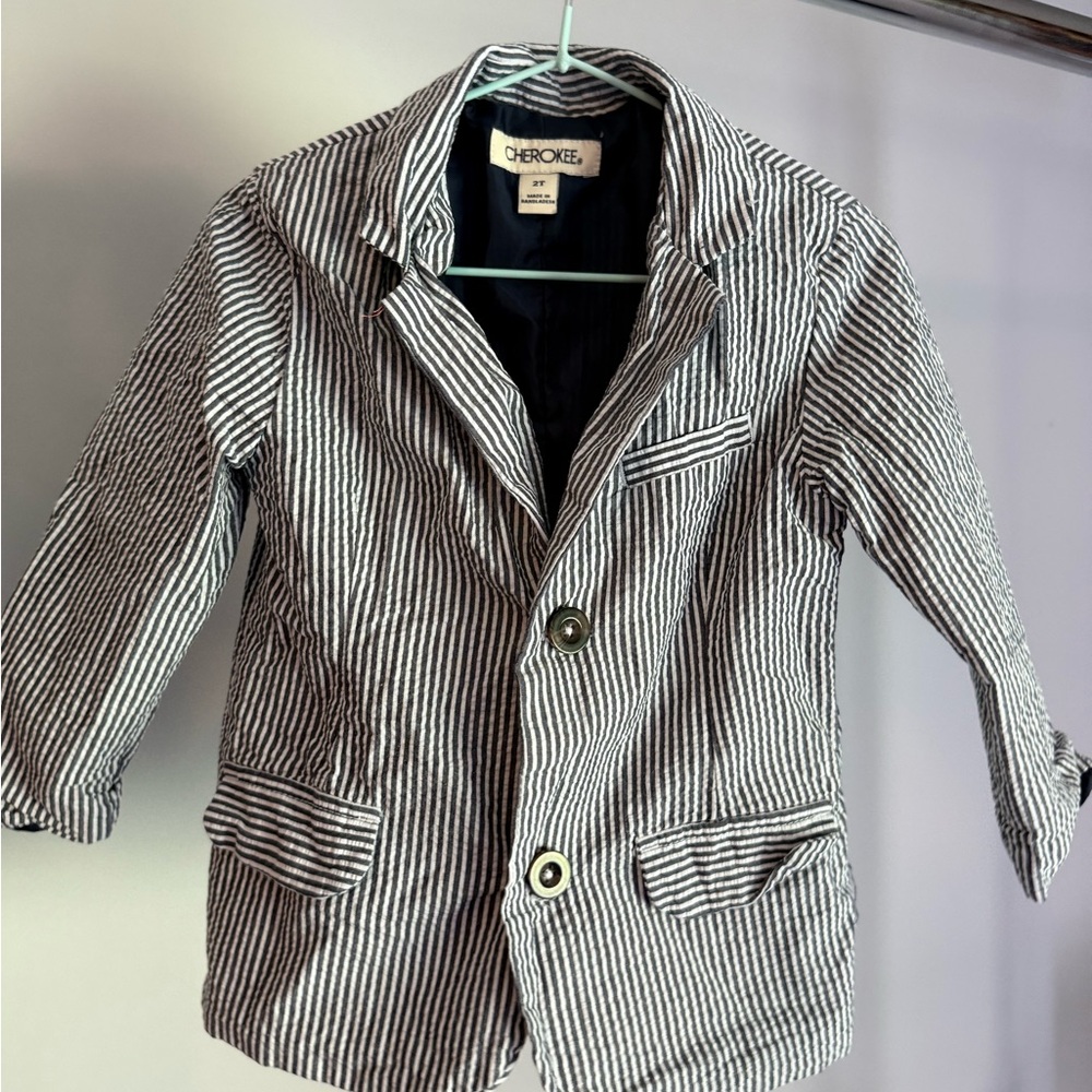 Cherokee Monochrome Striped Jacket